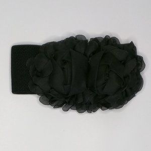 Women elastic stretch waist belt